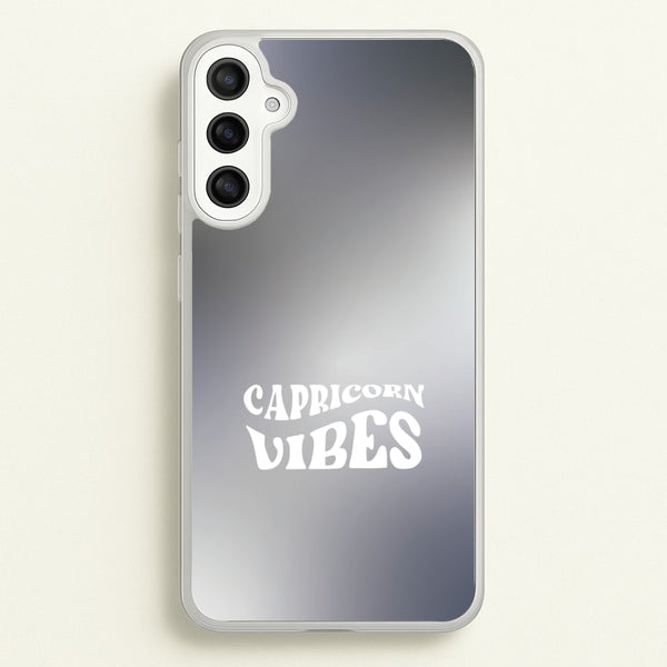 Capricorn Vibes Gradient Zodiac Galaxy A34 Case