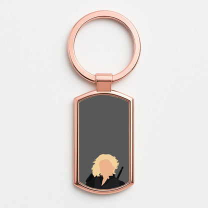 Yelena Rose Gold Keyring