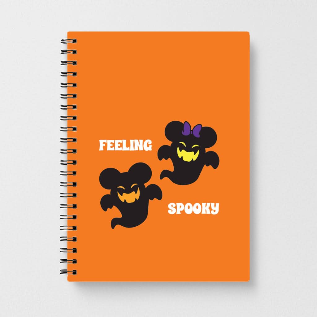 Feeling Spooky Mouse Ghosts Notebook