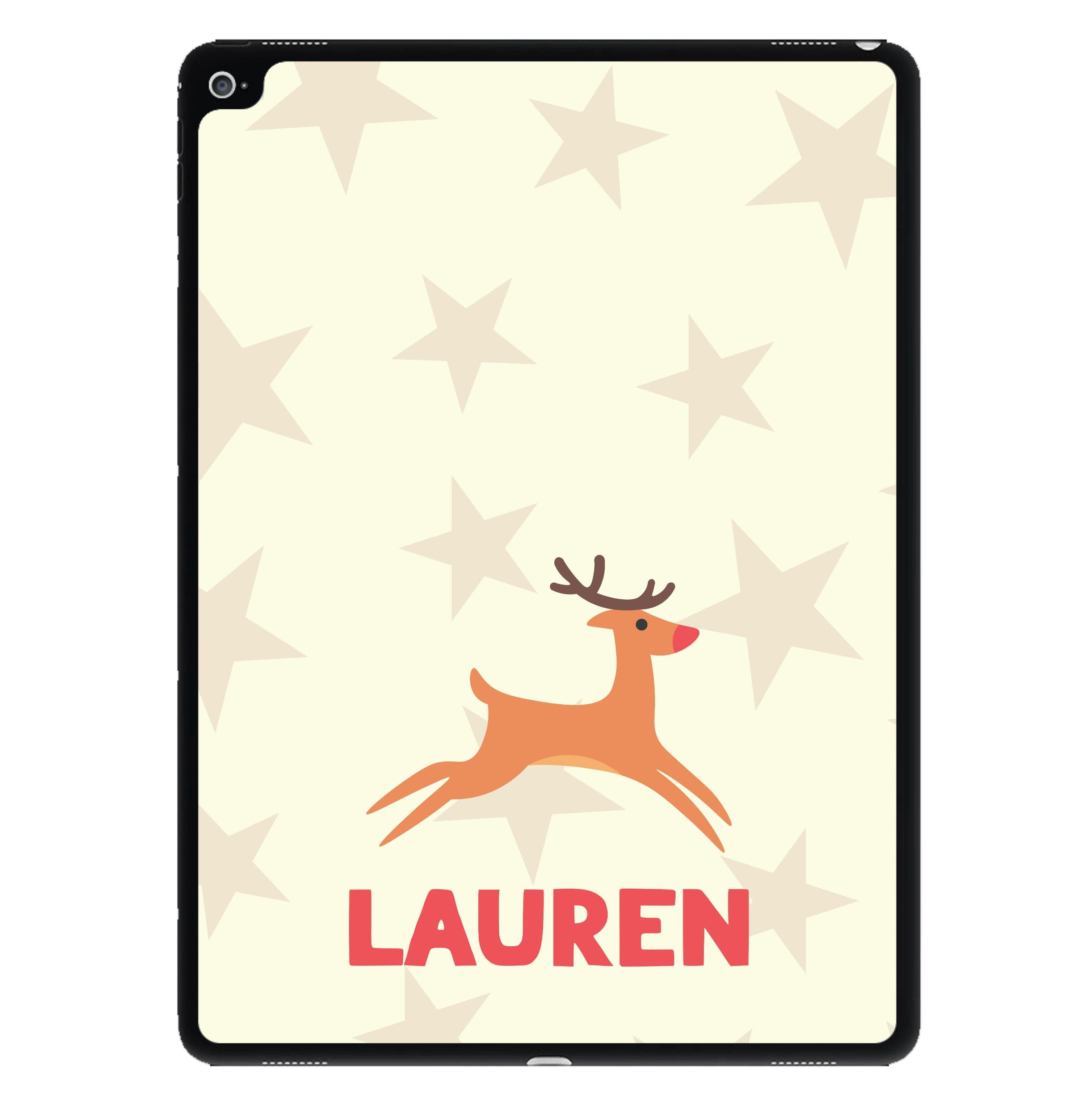 Personalised Raindeer iPad Case