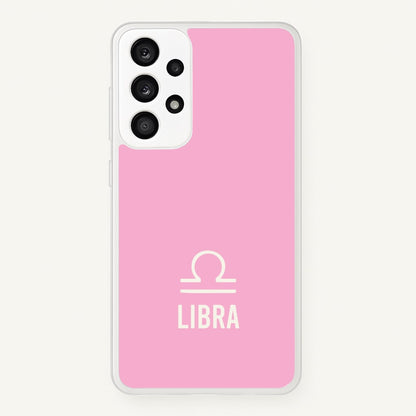 Libra Pastel Zodiac Galaxy A33 Case