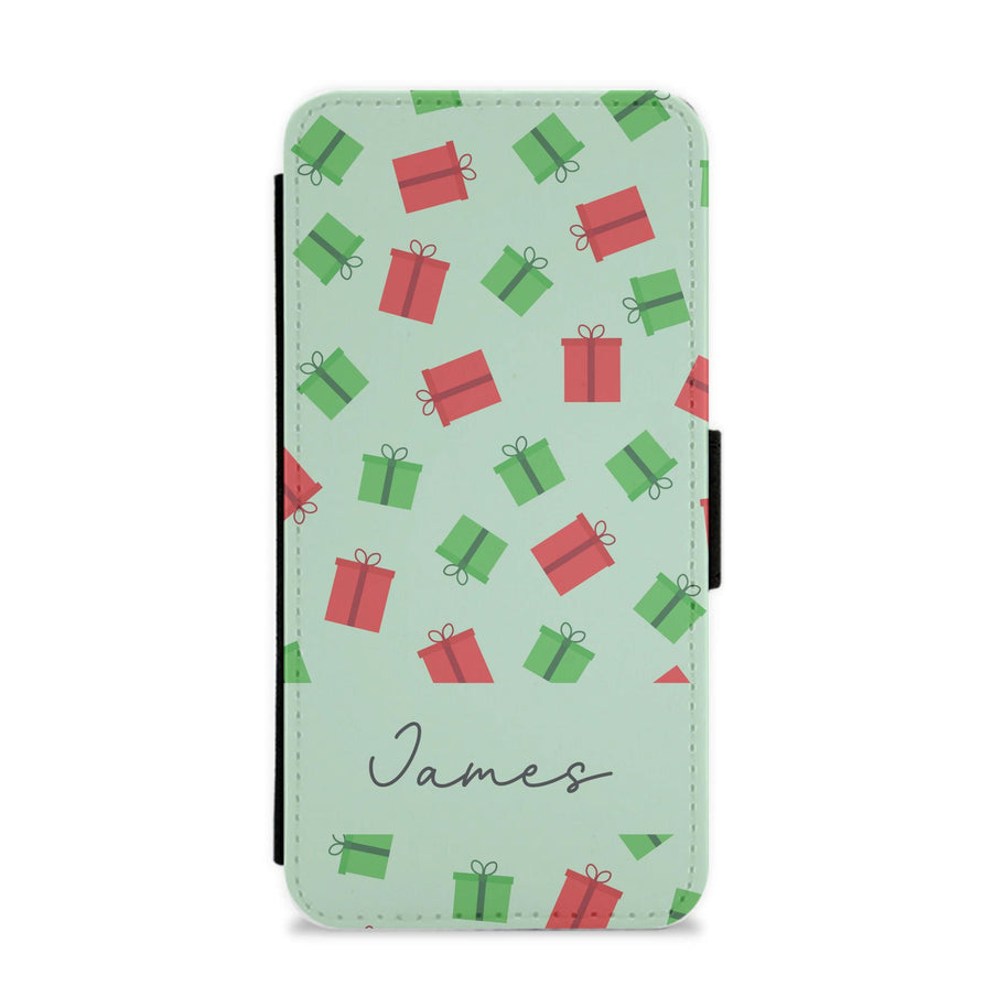 Personalised Chirstmas Presents Flip / Wallet Phone Case