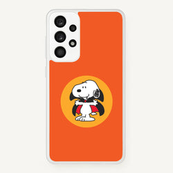 Cartoon Beagle Vampire Galaxy A33 Case