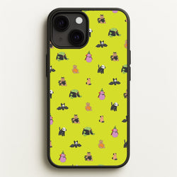 Halloween Plushies Pattern III - Halloween iPhone 13 Case
