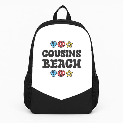 Cartoon Cousins Beach Backpack
