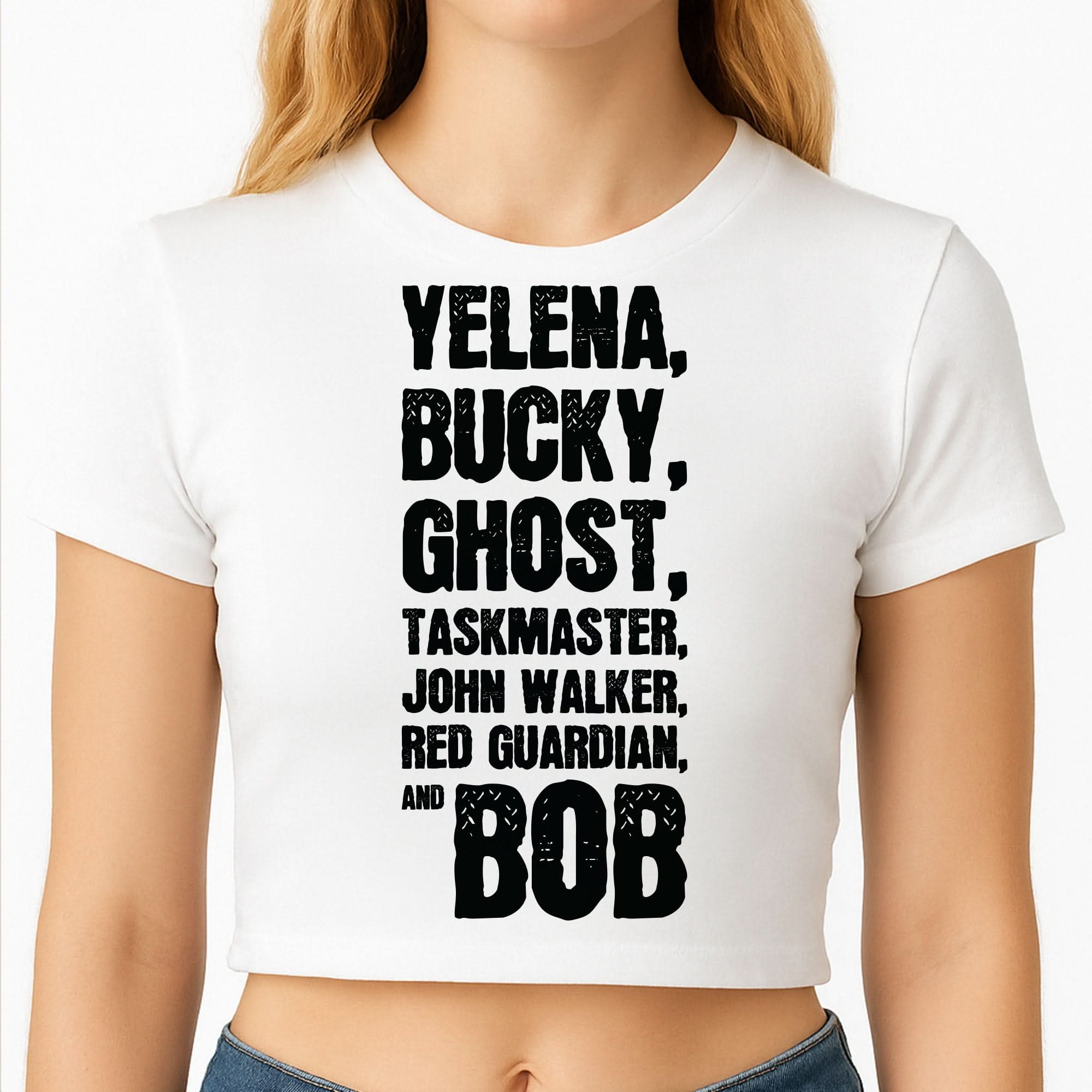 Antiheroes List Crop Top
