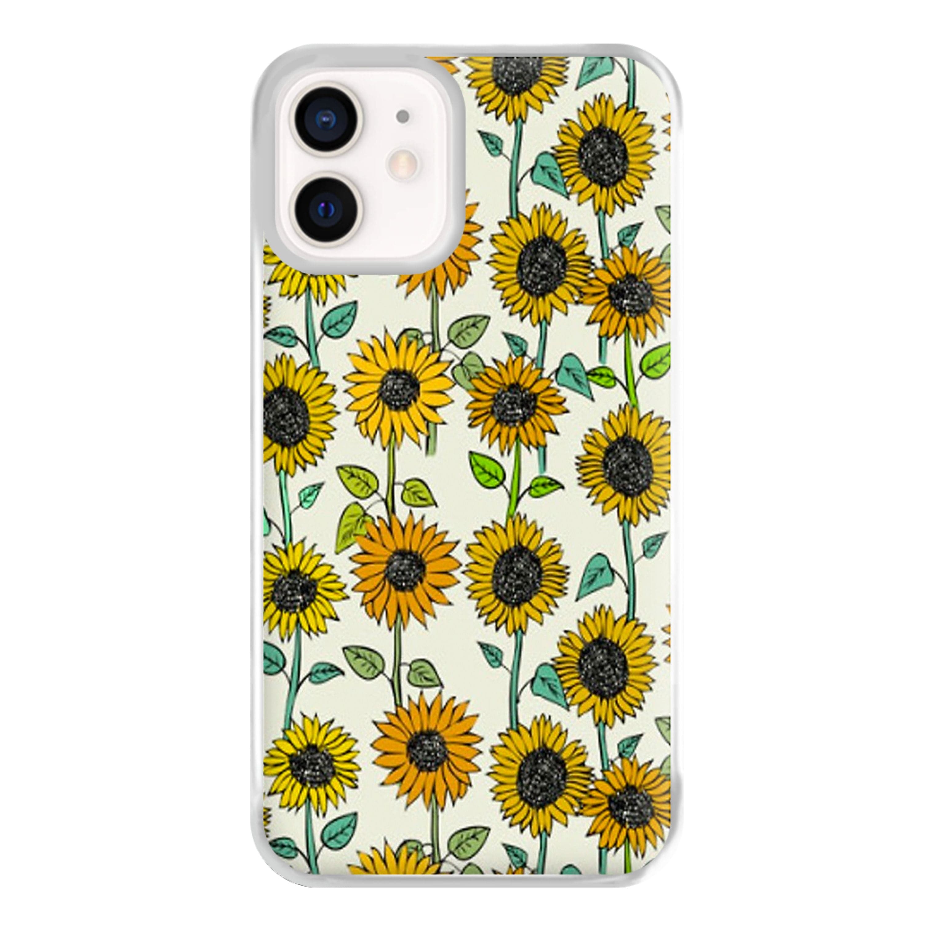 Painted Sunflowers Phone Case