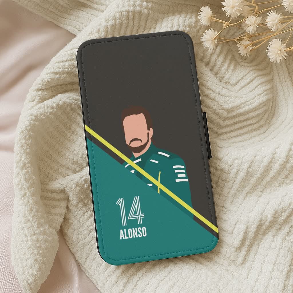 Alonso 2026 Leather Phone Case