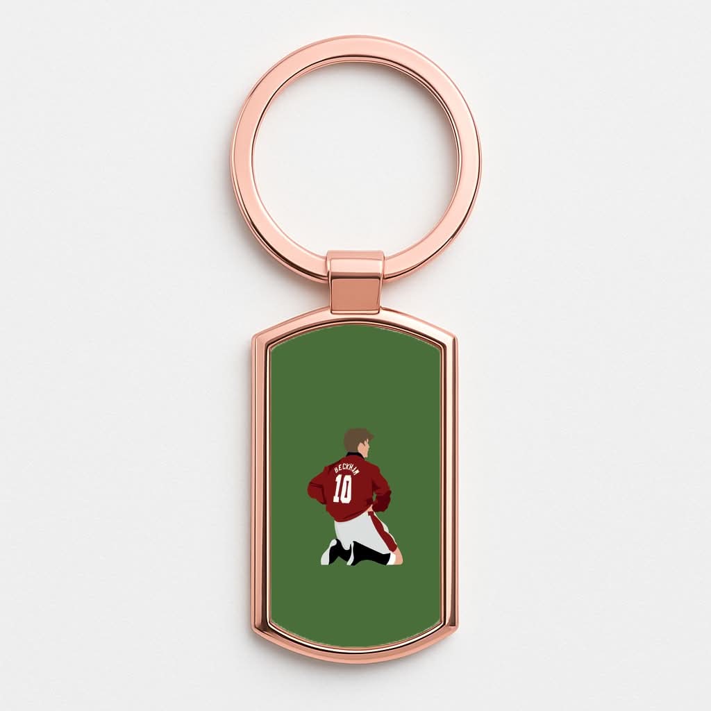 Beckham Rose Gold Keyring