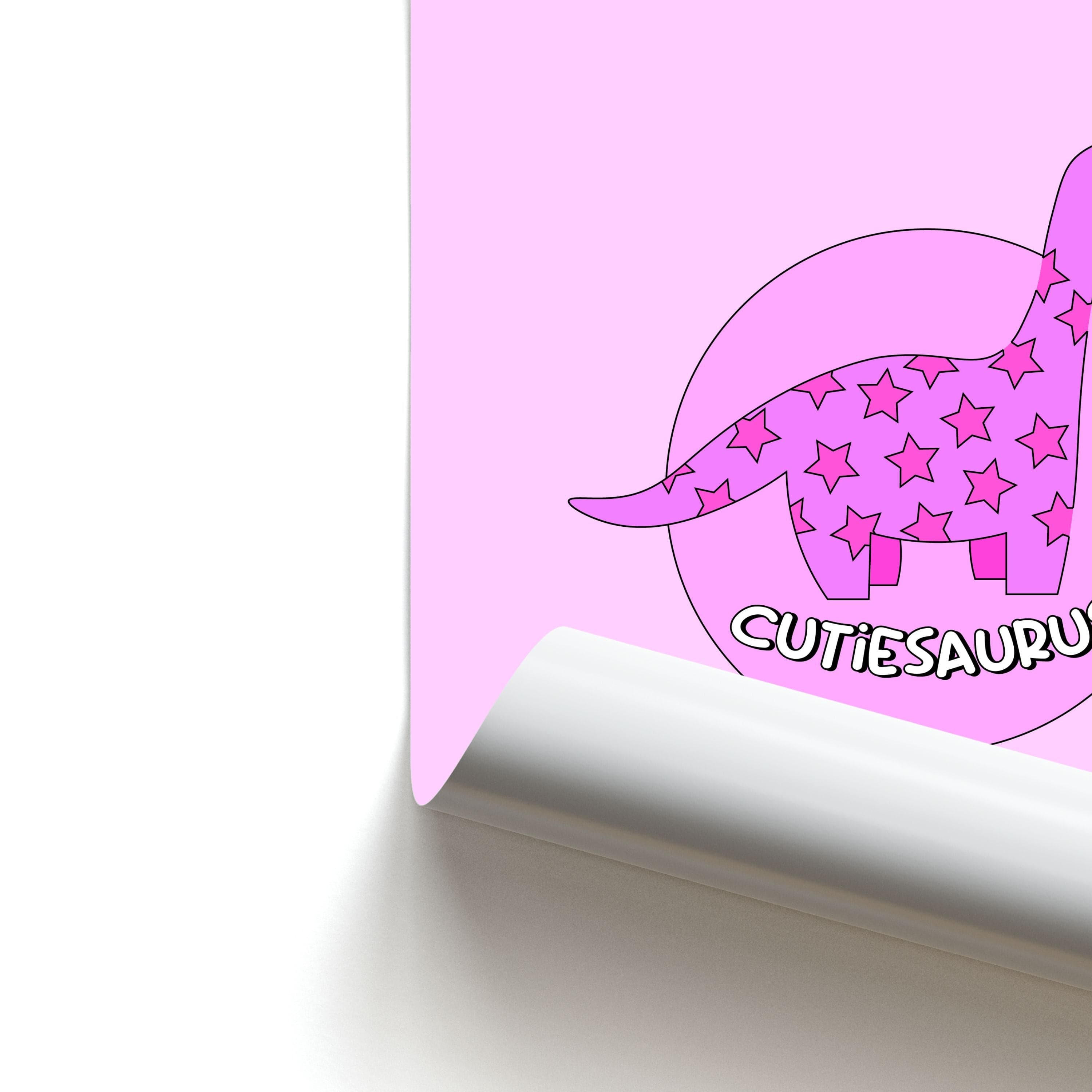 Cutiesaurus - Dinosaurs Poster