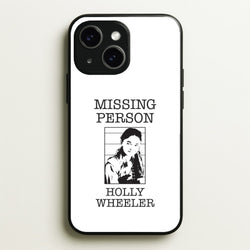 Missing Person Holly iPhone 14 Plus Case