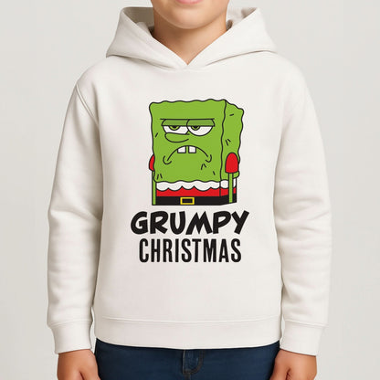 Grumpy Christmas Cartoon Sponge Boys Hoodie