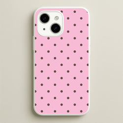 Strawberry Polka Dots iPhone 14 Plus Case