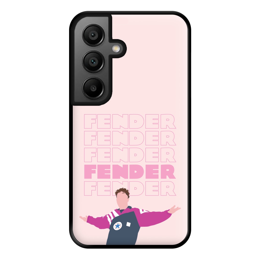 Fender Pink Sports Jersey Galaxy A35 Case