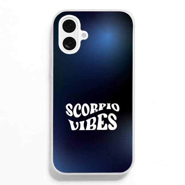 Scorpio Vibes Gradient Zodiac iPhone 16 Plus Case