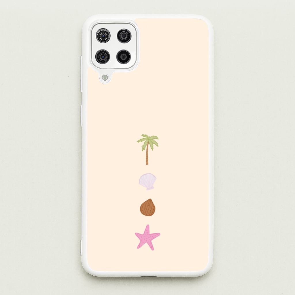 Seaside Stack Galaxy A12 Case