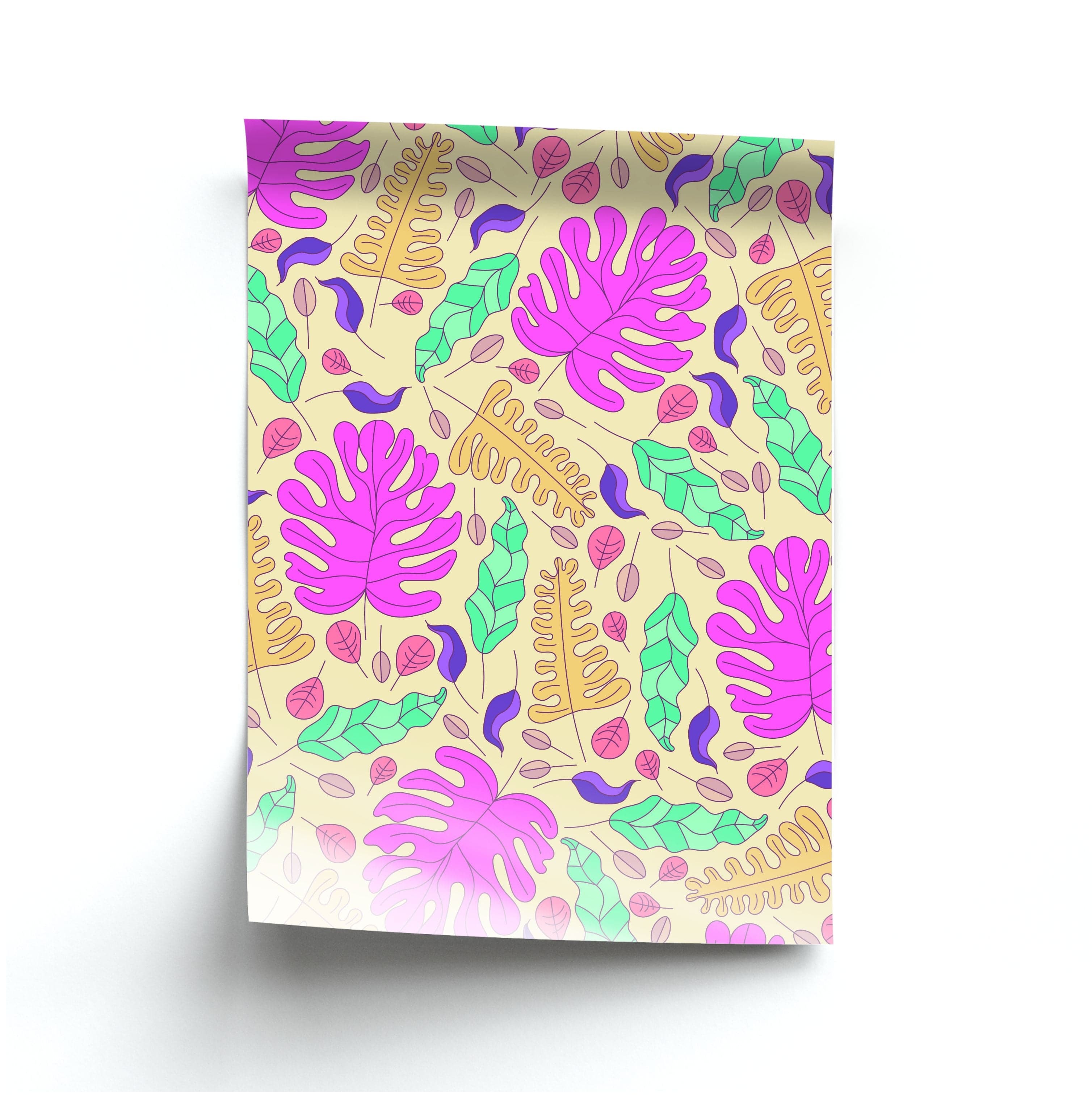 Multi Coloured Leaves - Foliage Poster