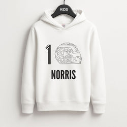 Norris Helmet 2026 Kids Hoodie