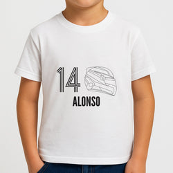 Alonso Helmet 2026 Boys T-Shirt