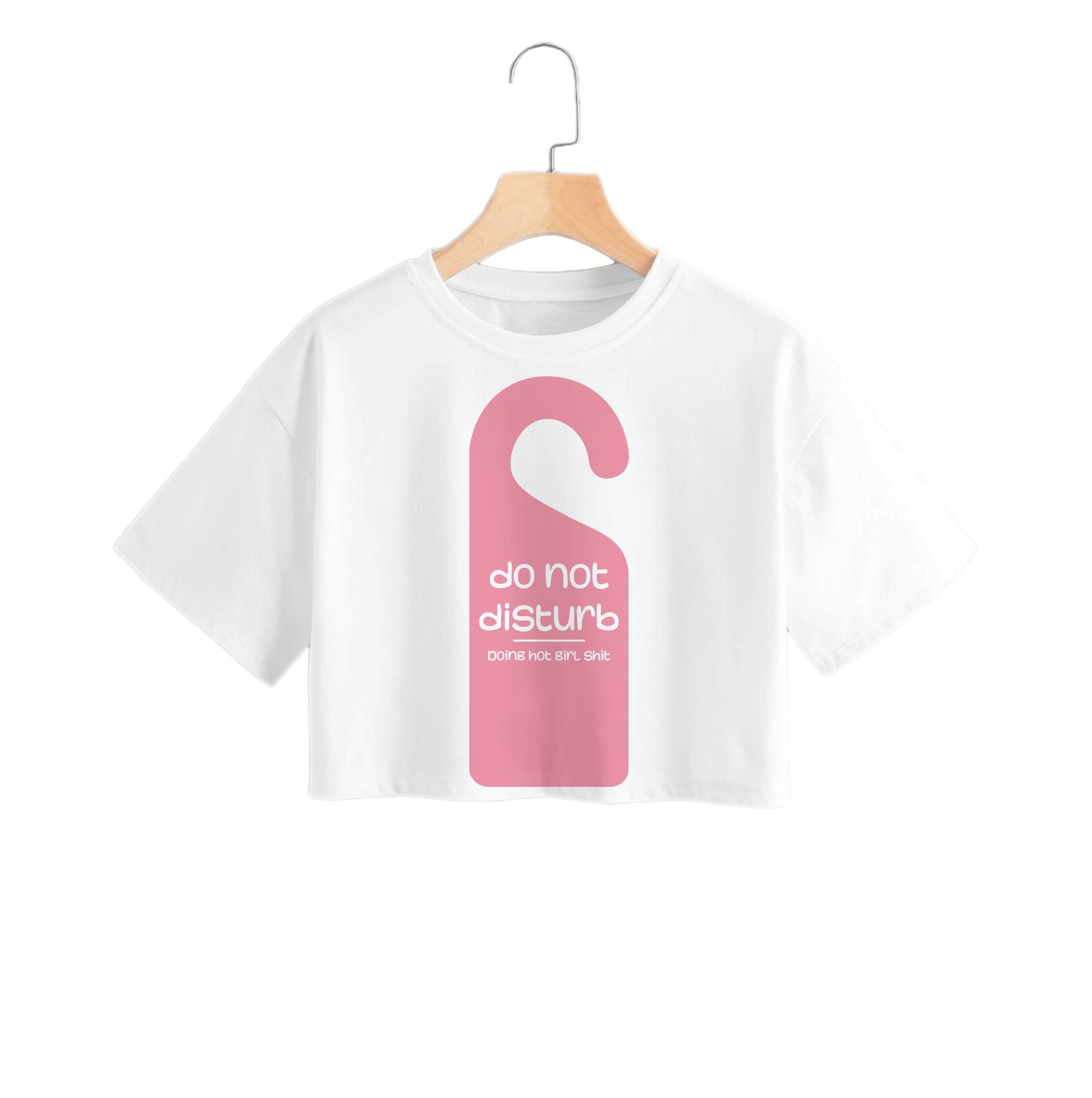 Do Not Disturb - Summer Quotes Crop Top