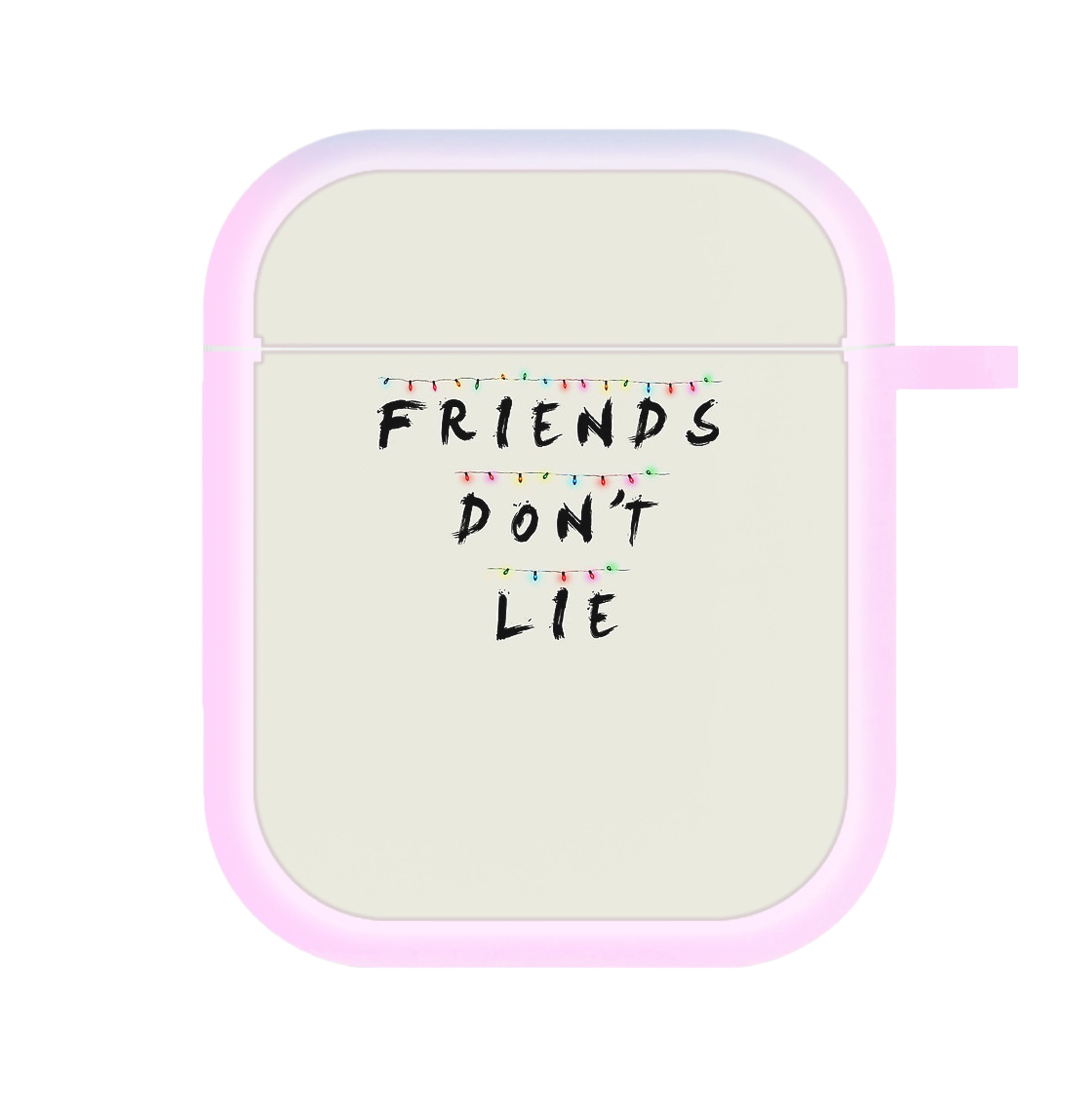 Friends Don't Lie Lights AirPods Case