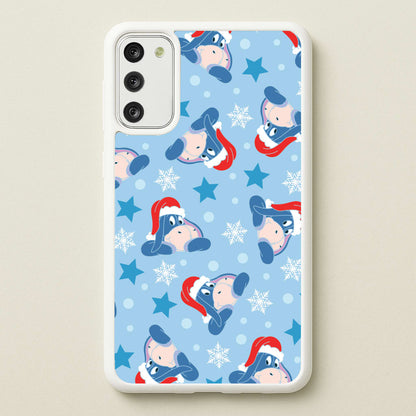 Cartoon Donkey Stars Pattern Galaxy A41 Case