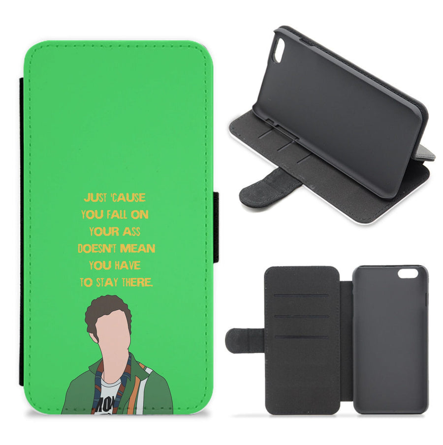 Doesn't Mean You Have To Stay There Flip / Wallet Phone Case