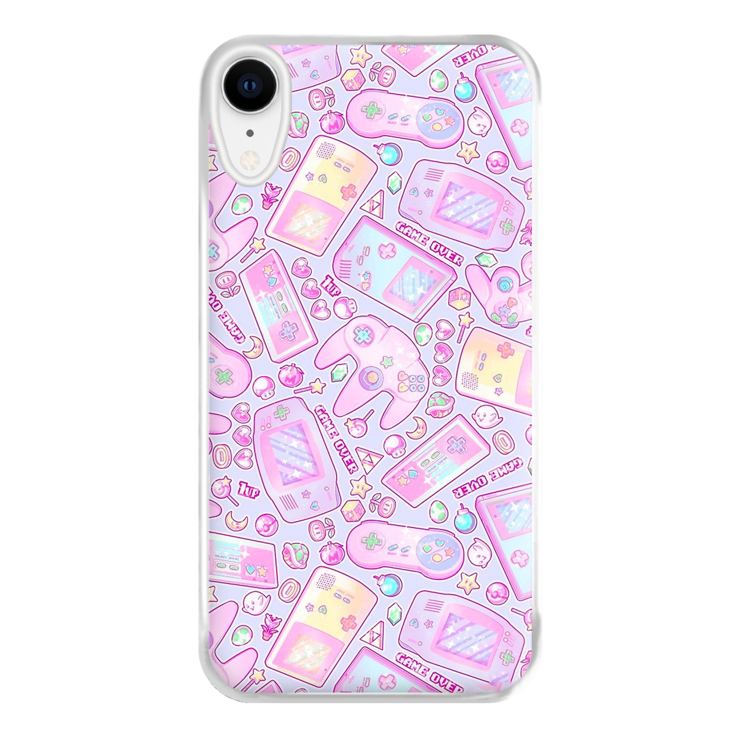 Power Up, Gaming Pattern Phone Case