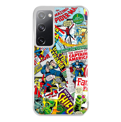 Superhero Comic Comics Pattern Phone Case