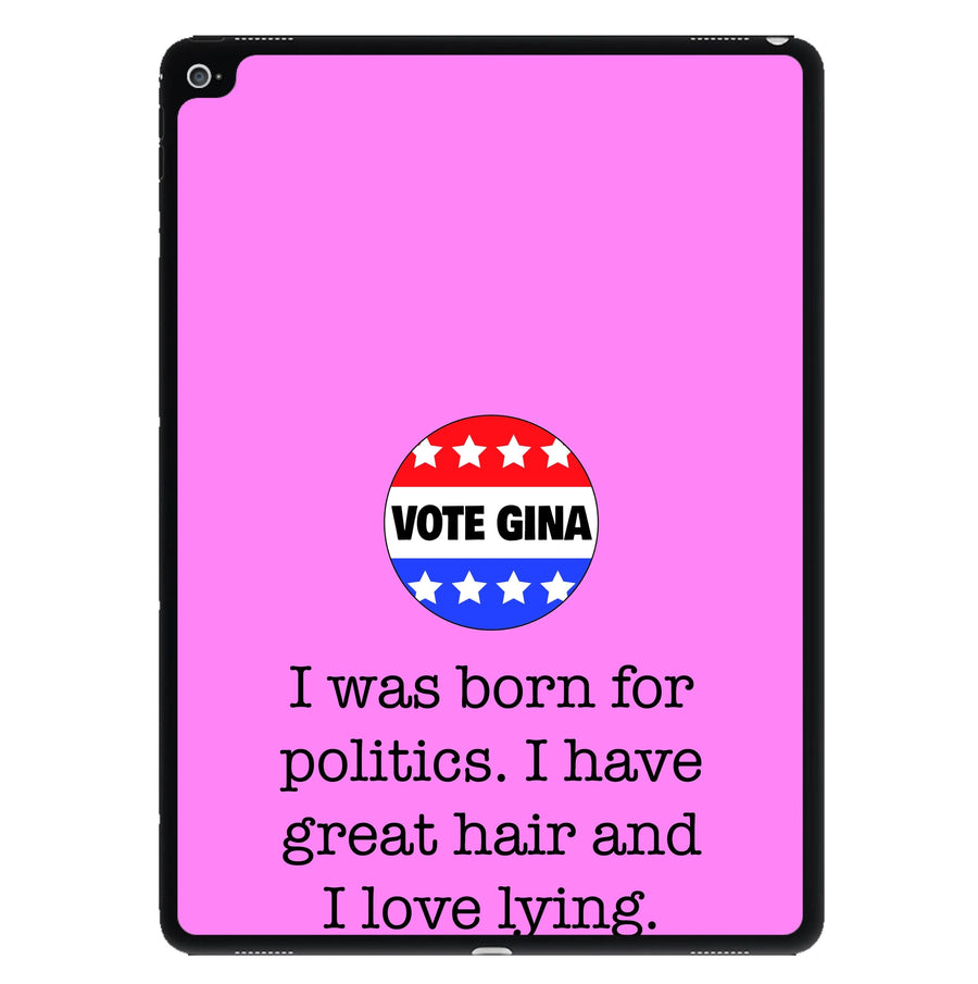 Vote Gina - Brooklyn Nine-Nine iPad Case