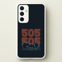 505 Band Members Dark Galaxy A55 Case