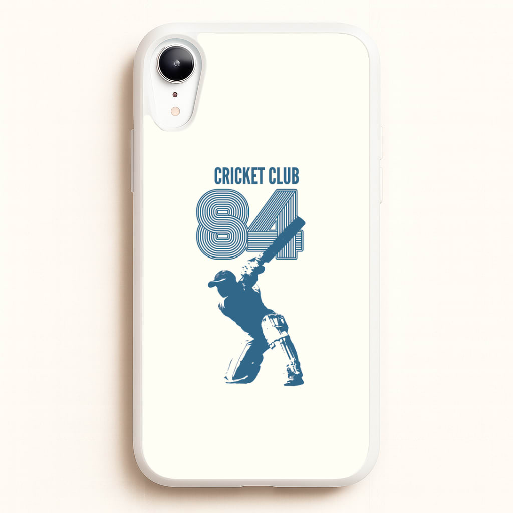 Cricket Club '84 iPhone XR Case