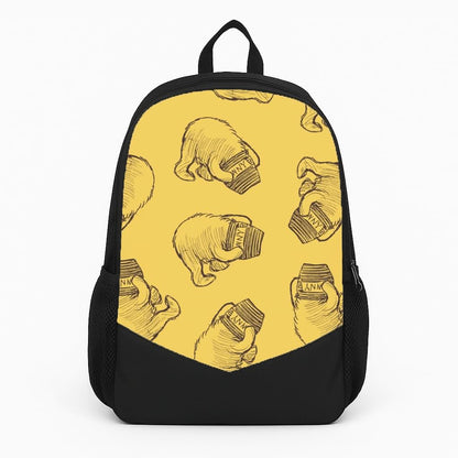 Winnie Honey Pot Pattern Backpack