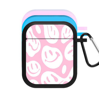 Trippn Smiley - Pink AirPods Case