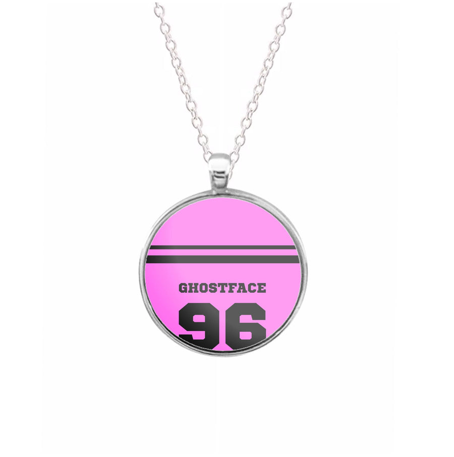 Ghostface 96 Pink Necklace