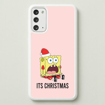 It's Christmas Cartoon Sponge Galaxy Note 20 Case