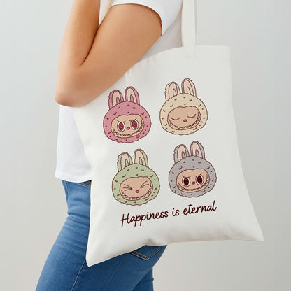 Happiness Is Eternal Monsters Shoulder Bag