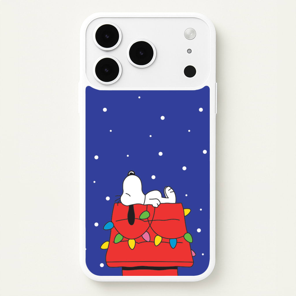 Cartoon Beagle Fairylights iPhone 17 Pro Max Case