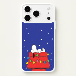 Cartoon Beagle Fairylights iPhone 17 Pro Max Case