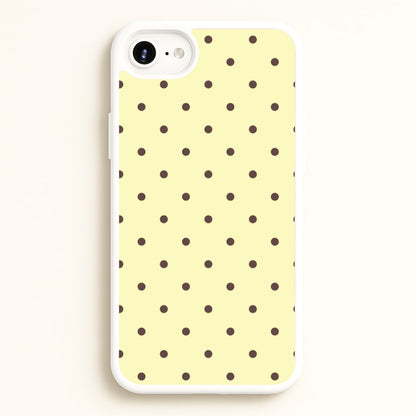 Vanilla & Chocolate Polka Dots iPhone 6 / 7 / 8 / SE Case