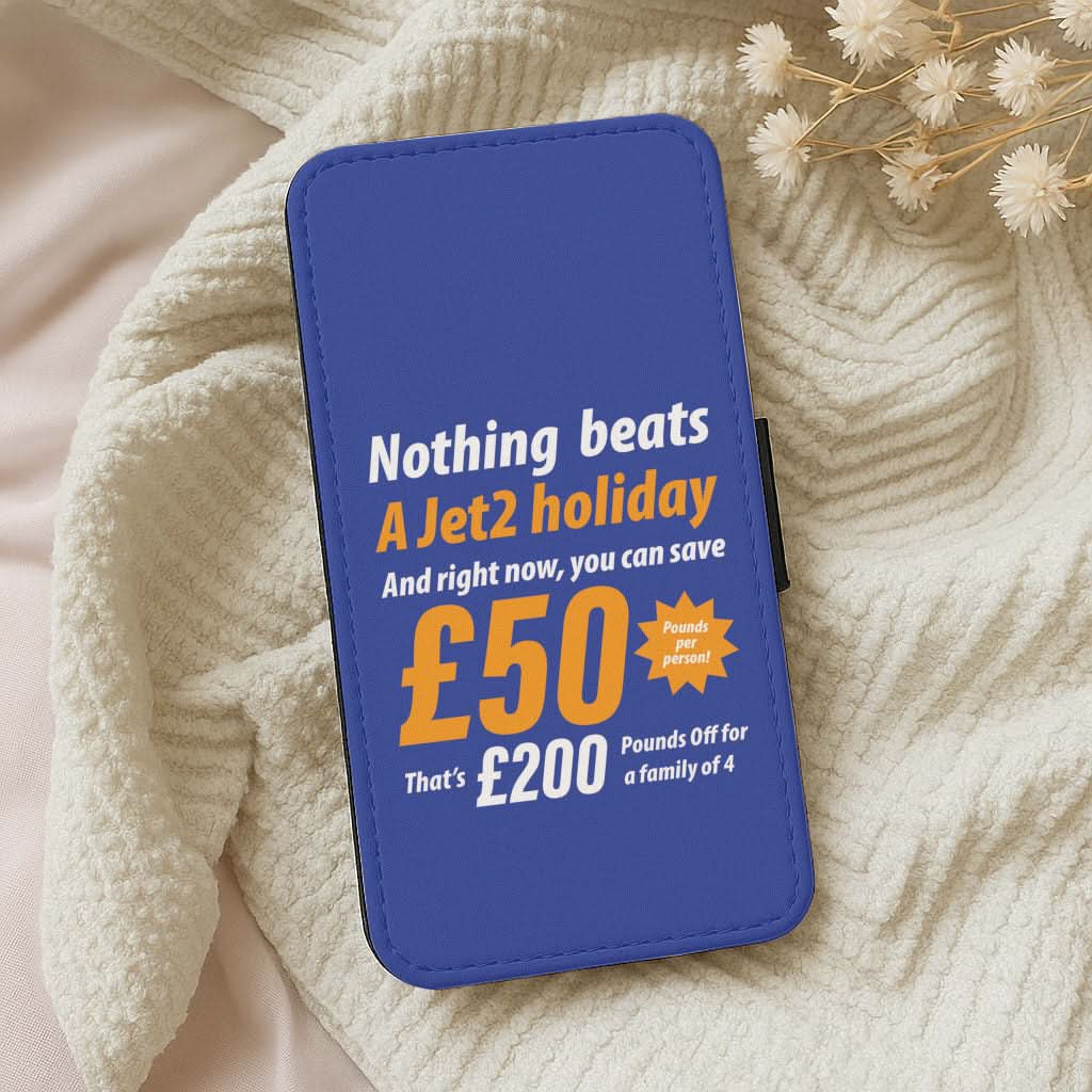Nothing Beats A Jet Holiday Leather Phone Case