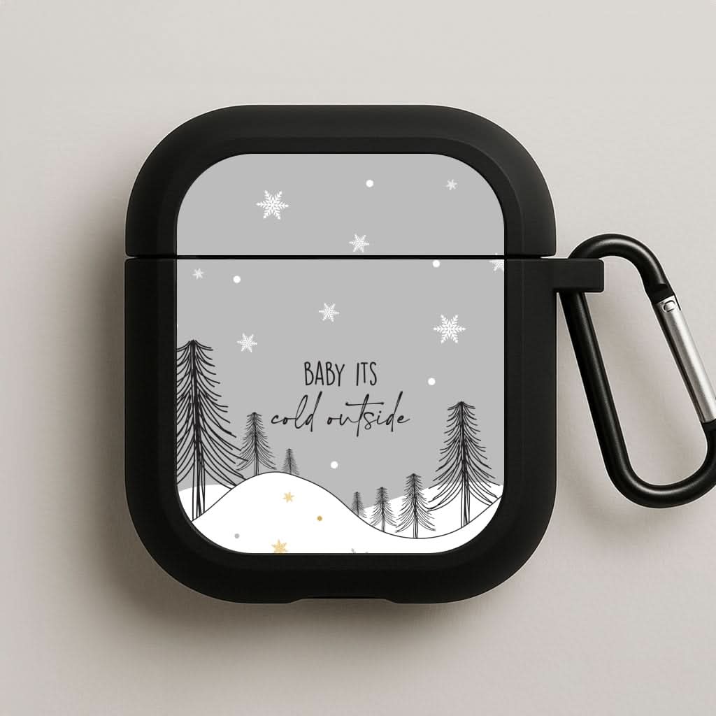 Baby It's Cold Outisde Landscape AirPods Case