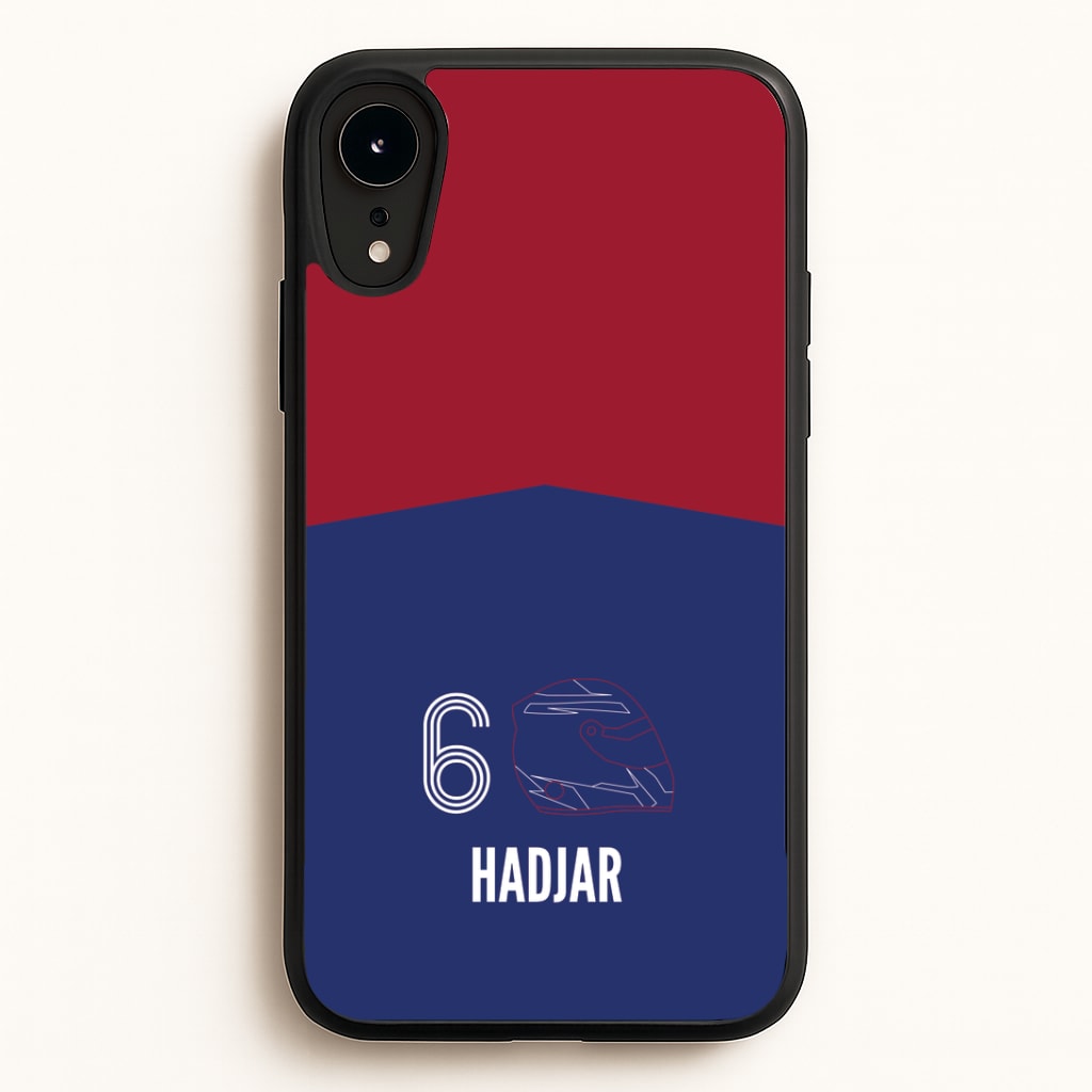 Hadjar Helmet 2026 iPhone XR Case