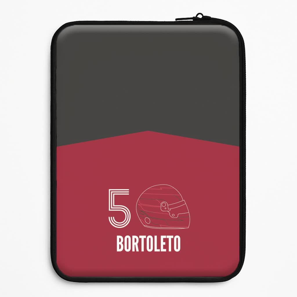 Bortoleto Helmet 2026 Laptop Sleeve