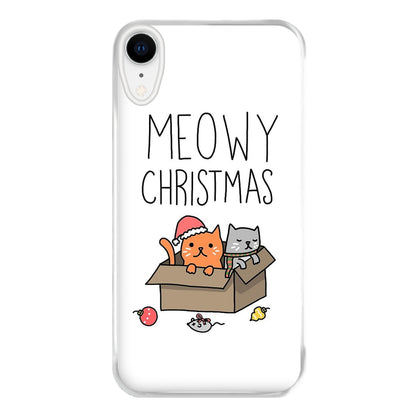 Meowy Christmas Phone Case