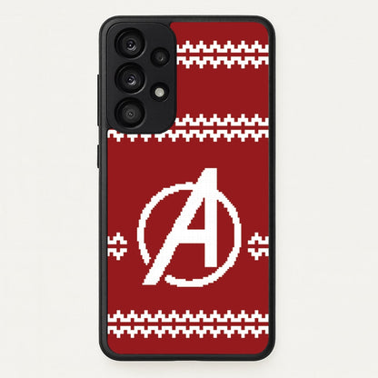 Superhero Team Red Christmas Jumper  Galaxy A53 Case