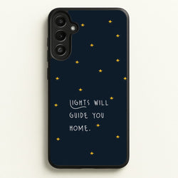 Lights Will Guide You Home Galaxy A36 Case