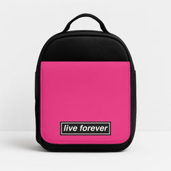 Live Forever Insulated Lunch Bag