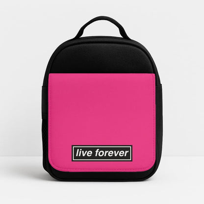 Live Forever Insulated Lunch Bag