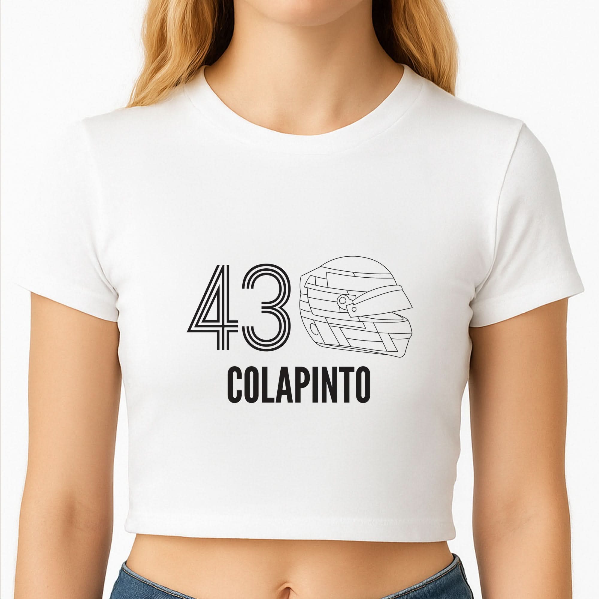 Colapinto Helmet 2026 Crop Top
